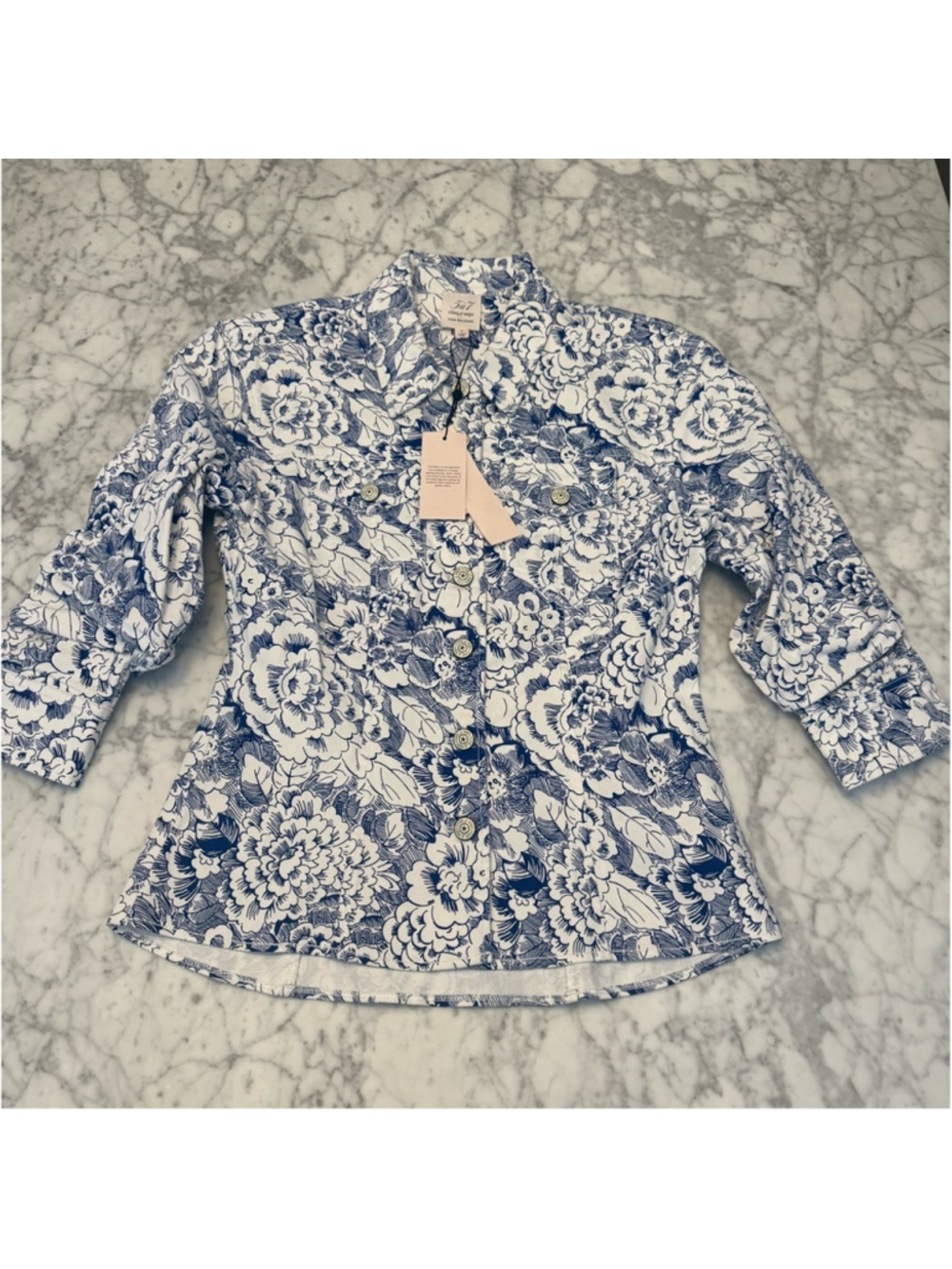 Cinq à Sept Sketchbook Floral Scrunched Canyon Jacket - Picture 9 of 14